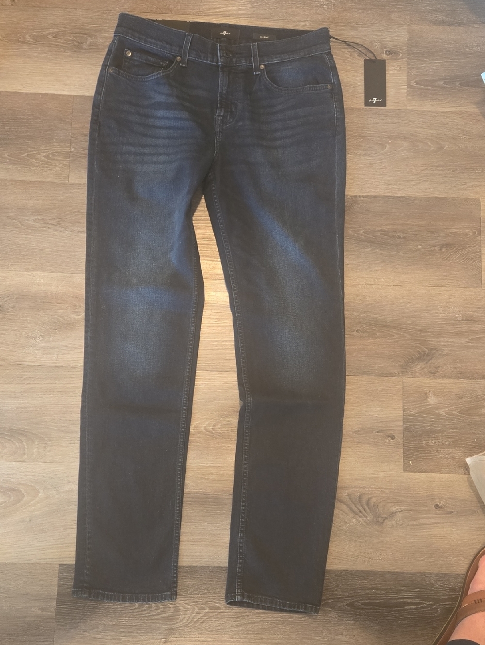 7 For All Mankind Slimmy Ormond Jeans NWT Men's Size 33 *Current Model*